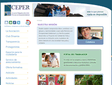 Tablet Screenshot of ceper.org